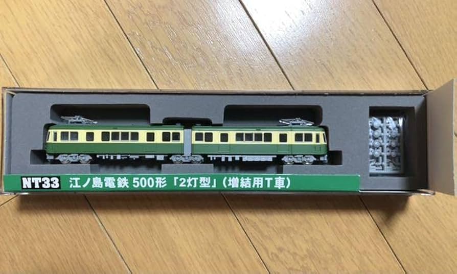 Amazon.co.jp: Nゲージ MODEMO 江ノ電500形 2灯型 T車 : 産業・研究